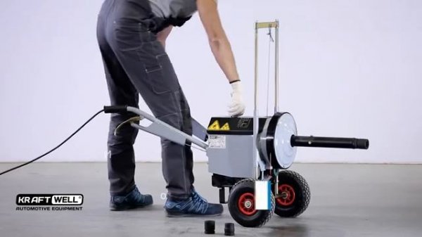 Обзор гайковерта подкатного электрического KRW12 KraftWell КНР