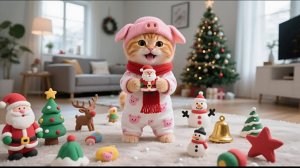 Мультики для детей, котик на новый год поехал в курорт, мультфильм, видео про котиков, мультик