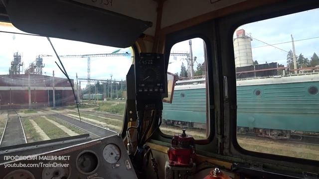 Обзор кабины электровоза ВЛ80т смотреть онлайн