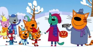 Три Кота — Мультфильм для Детей | Учим Цвета Весело | Три Кота Мультик Смотреть | Развивающая Игра