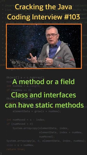 Вопрос 103. Ключевое слово static. #java смотреть онлайн