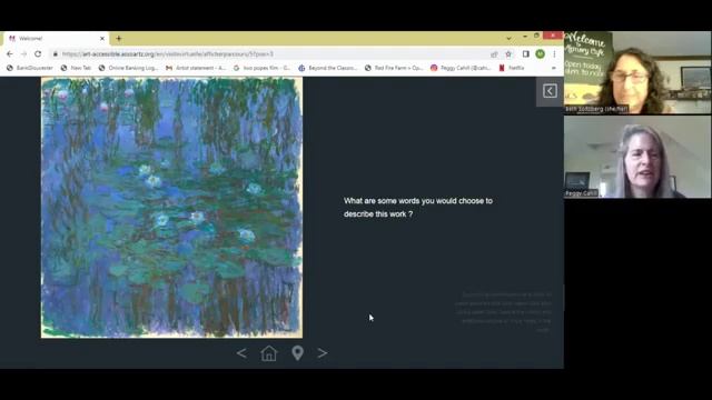 JF&CS Memory Café January 6th 2023 - Study Of Claude Monet With Peggy Cahill [RUS AI VO]