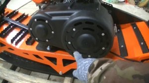 Обзор Мотосноуборд Искра-2