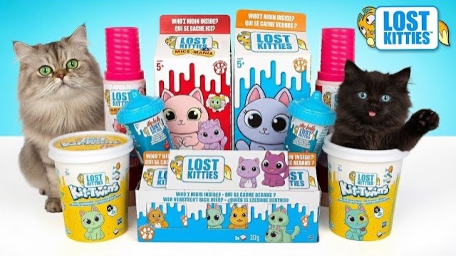 🖼 🐱 Милые Котики и Игрушки! Весёлые Сюрпризы с Слайм Сэмом 💖 смотреть онлайн