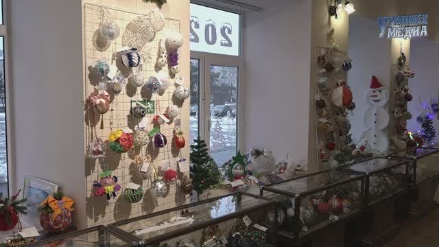 Выставка-ярмарка новогодних поделок 2025 смотреть онлайн