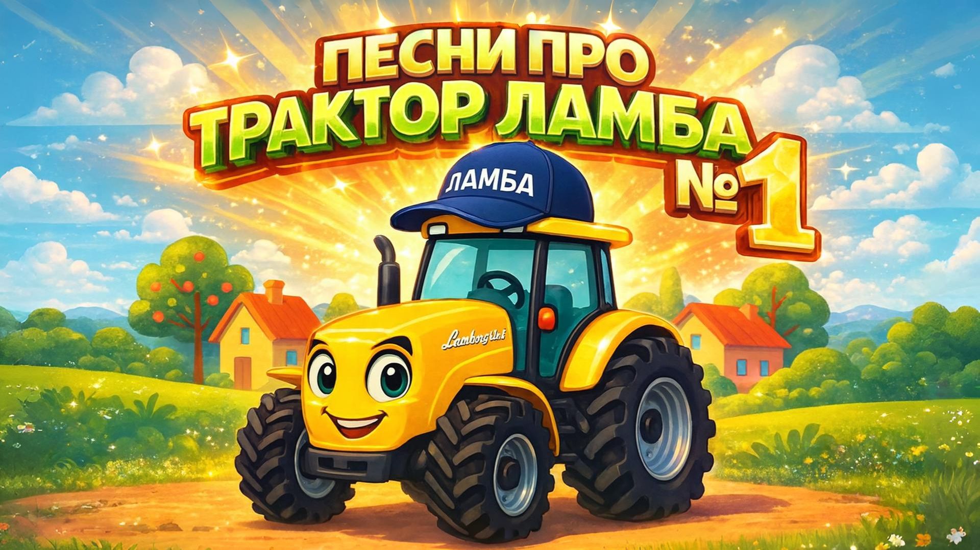 СБОРНИК ПРО ТРАКТОР ЛАМБА | Песенки про Машинки и Технику смотреть онлайн