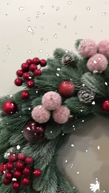 Новогодний венок.