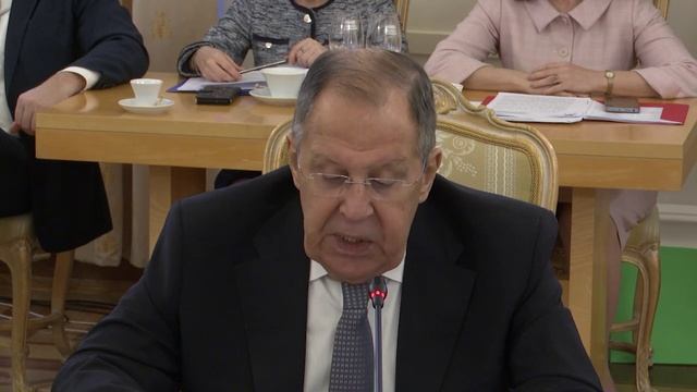 С.Лавров на 45-м заседании СГС по вопросу укрепления взаимодействия с партнерами из Африки