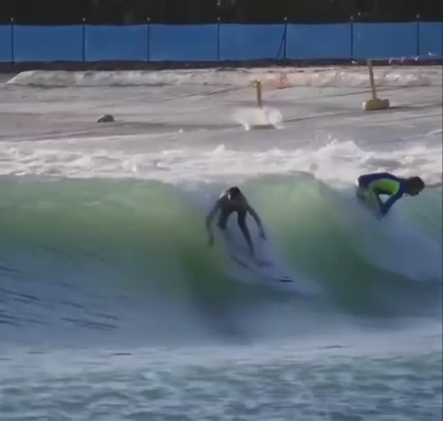 Мегамашина для искусственных волн в австралийском городе Йеппун 🏄♂️