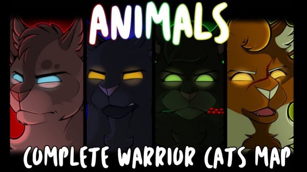 Animals - warrior cats voice acting map -COMPLETE (КОТЫ ВОИТЕЛИ МАП ПЕРЕЗАЛИВ)
