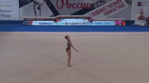 Дина Аверина. Булавы. ЧР 2020