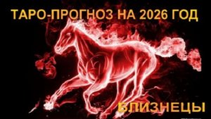 БЛИЗНЕЦЫ ТАРО-ПРОГНОЗ НА 2026 ГОД
