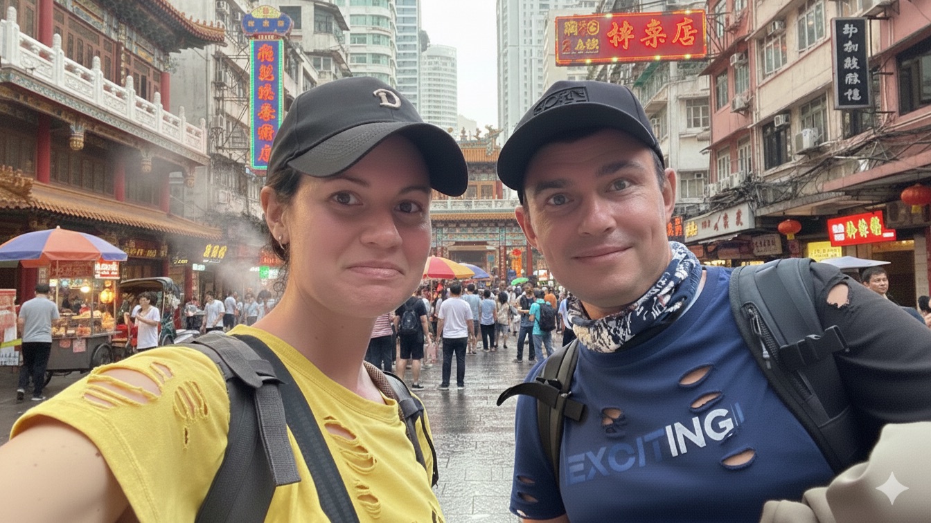 Китай Пекин. Остались без денег. Решили уехать смотреть онлайн