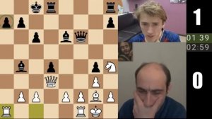 Александр Гельман - Никита Шандрыгин. Вторая партия матча