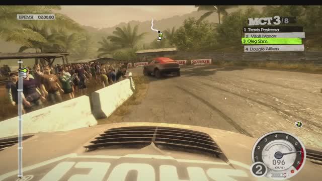 Colin McRae. Dirt 2 Руль. Logitech Driving Force GT