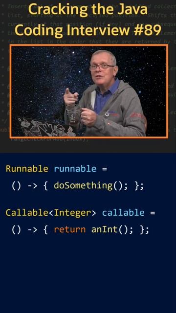 Вопрос 89. Runnable vs Callable. #java смотреть онлайн