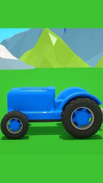 Строительный трактор #shorts Детские стишки и песенки смотреть онлайн