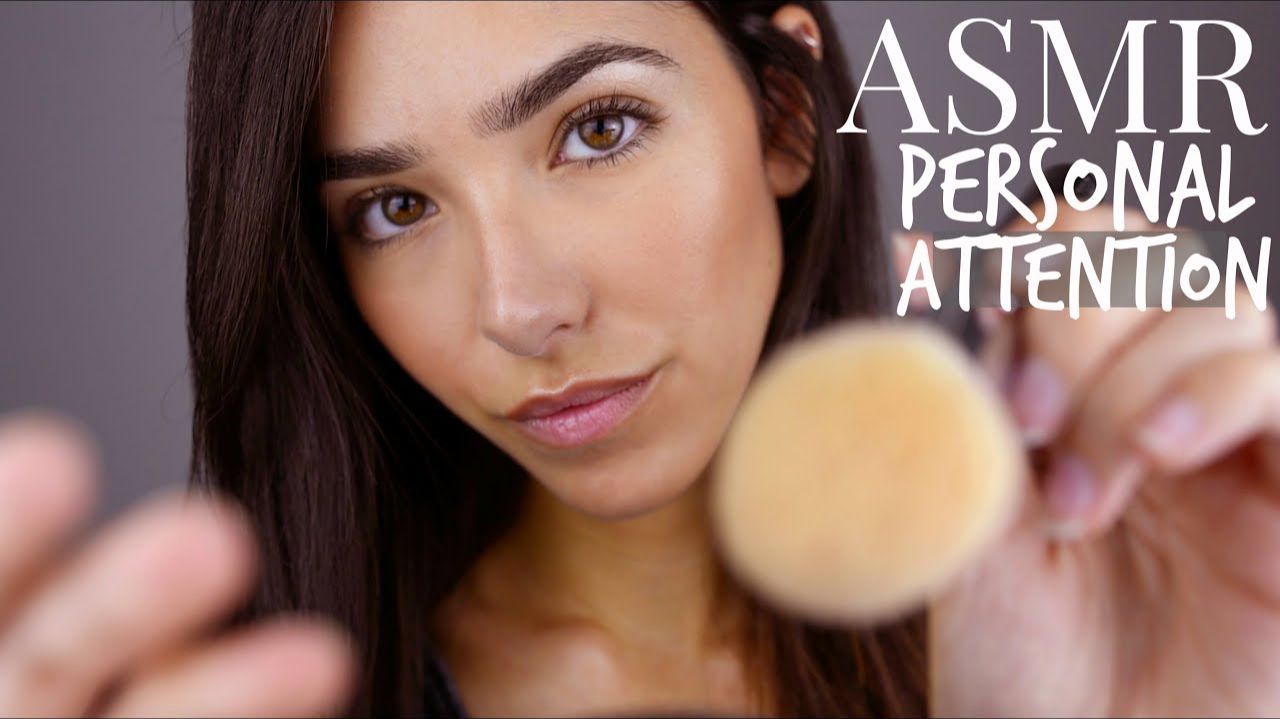 ASMR Closeup Personal Attention + Humming/Soft Singing смотреть онлайн