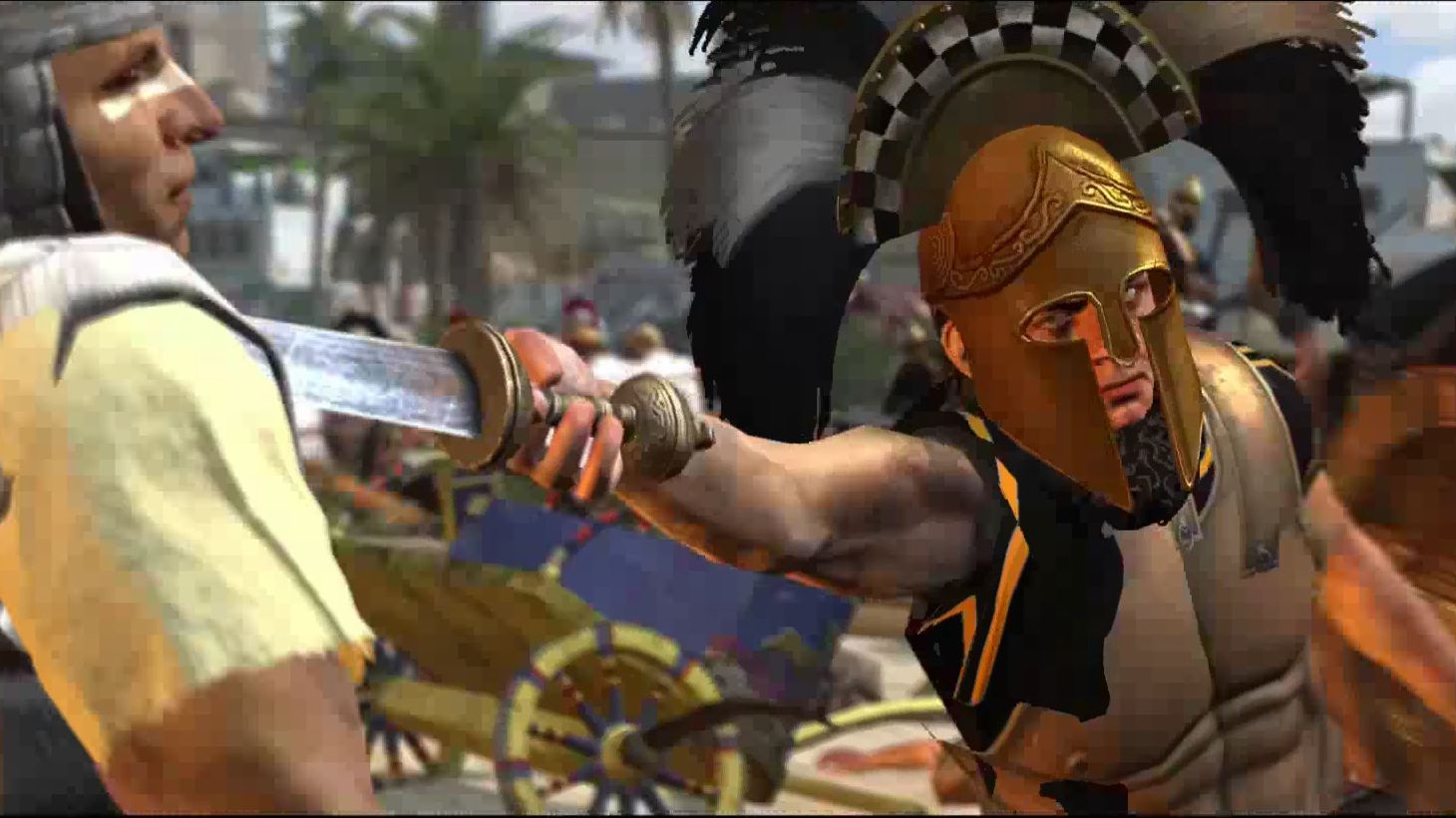 Total War Rome II Бой против Греческих мятежников Пальмира, 202 до н.э.