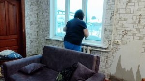 Жизнь на севере. Ремонт на кухне, Енисей, вечером на ногти..