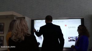 Министр культуры РД Зарема Бутаева совместно с главой Кизляра Иваном Лазурковым провела приёмграждан