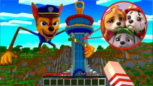 😭 ЗАЧЕМ ГОНЩИК ПОЖИРАТЕЛЬ НАПАЛ НА БАЗУ ЩЕНЯЧИЙ ПАТРУЛЬ в МАЙНКРАФТ PAW PATROL МУЛЬТИК