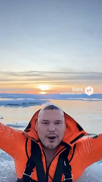 Прыгнул в океан с вертолета