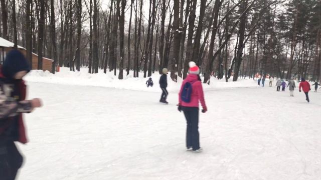 Нижний Новгород ♂️каток... Парк культуры. смотреть онлайн