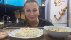 МУКБАНГ ПЕЛЬМЕНИ/КВАШЕНАЯ КАПУСТА/MUKBANG ЕДА ОБЖОР