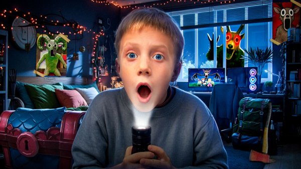 Превратили КОМНАТУ СЫНА: в 99 НОЧЕЙ как в ИГРЕ!