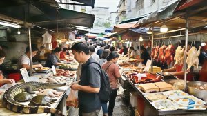 Самый дикий рынок в Китае, где прямо на месте продают крокодилов. Гуандун