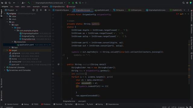 Java. Шифруем данные для открытой передачи. смотреть онлайн