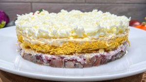 Салат «СЕЛЁДКА под СНЕГОМ» новый ХИТ праздничного стола! Такой вкусный, что готовлю на все праздники