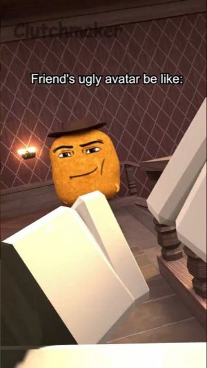 POV: Friend's ugly avatar be like: #shorts #short #roblox #funny #robloxmemes