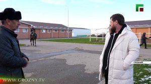 Рамзан Кадыров посетил в Грозном современный конноспортивный комплекс имени Сайд-Хусейна Закаева