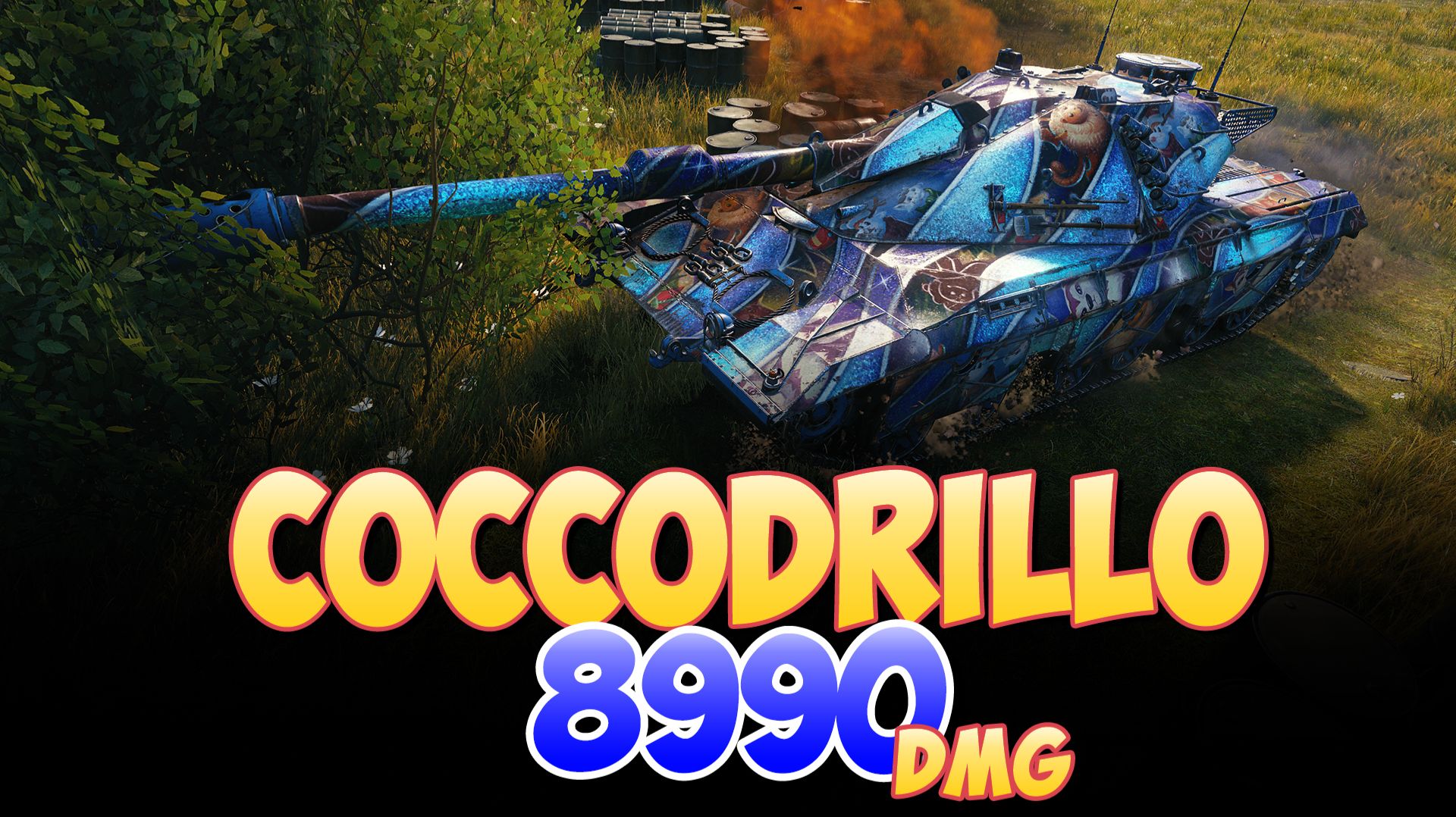 Coccodrillo - 6 Фрагов 8.9K Урона • Мир Танков смотреть онлайн