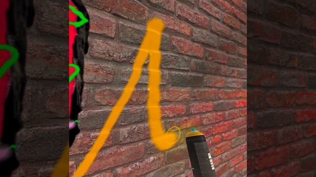 рисую граффити в вр