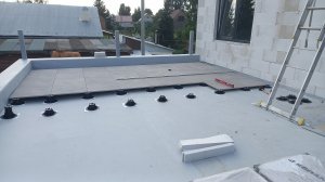 Плоская эксплуатируемая терраса