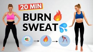 🔥 20-МИНУТНАЯ КАРДИО-ТРЕНИРОВКА НА ПРЕСС СТОЯ ДЛЯ ТОНКОЙ ТАЛИИ И ПЛОСКОГО ЖИВОТА 🔥МИКС 2025🔥