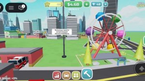играю в мини город магнат в Roblox