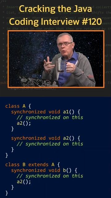 Вопрос 120. Reentrant. #java #threads смотреть онлайн