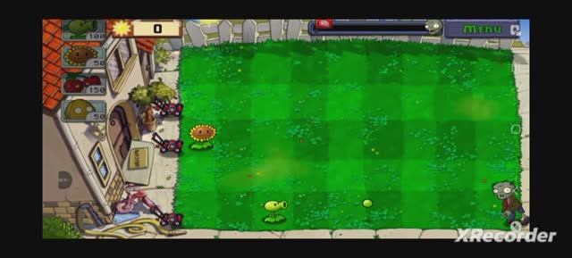 Играем в Plants VS Zombies (Первая и последняя часть).