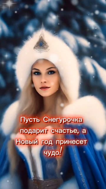 🌲С наступающим Новым 2026 годом! Волшебная видеооткрытка для вас ❄️ смотреть онлайн