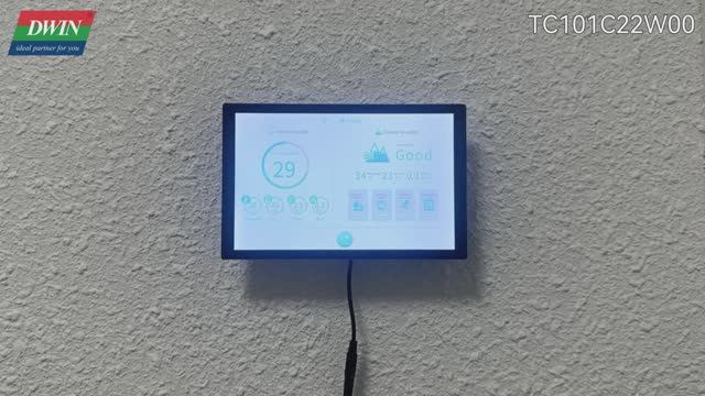DWIN: Новый ультратонкий проводной контроллер 10.1