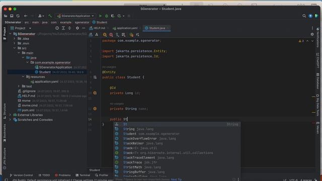 Как в JPA использовать AUTO_INCREMENT в MySQL? смотреть онлайн