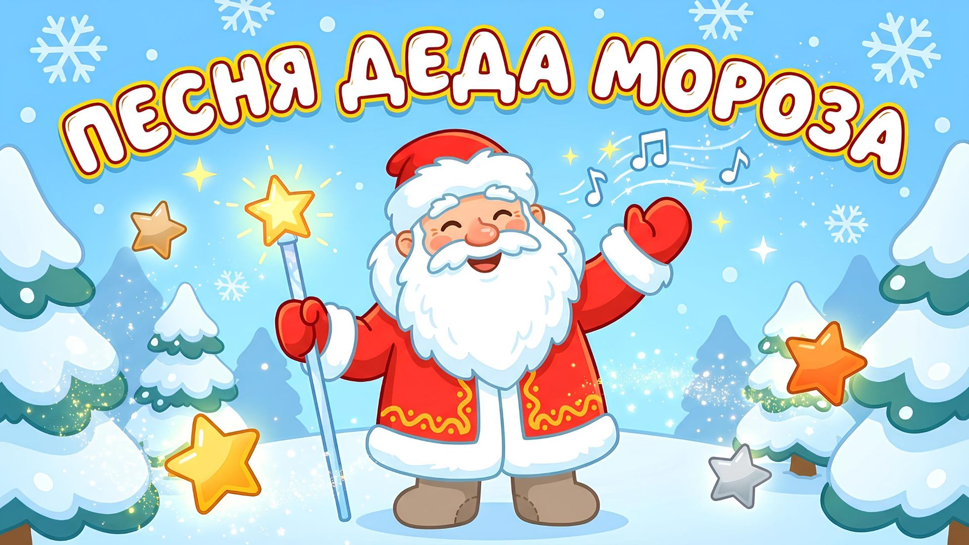 🎅✨ ПЕСНЯ ДЕДА МОРОЗА ✨🎶НОВОГОДНИЙ МУЛЬТФИЛЬМ смотреть онлайн