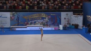 Лала Крамаренко. Обруч. ЧР 2021