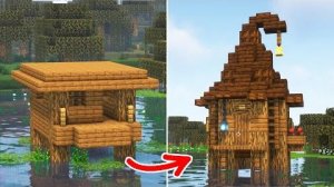 Как прокачать ДОМ ВЕДЬМЫ в майнкрафте.