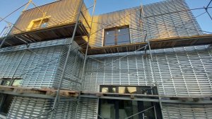 Монтаж клинкерной планки