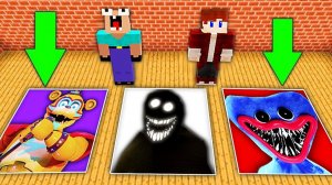 НУБИК ГРИФЕР И ПЭНН ПРОТИВ СТРАШНЫЕ ТРОЛЛИНГ ЯМЫ В МАЙНКРАФТ! Закулисье и Хагги Вагги